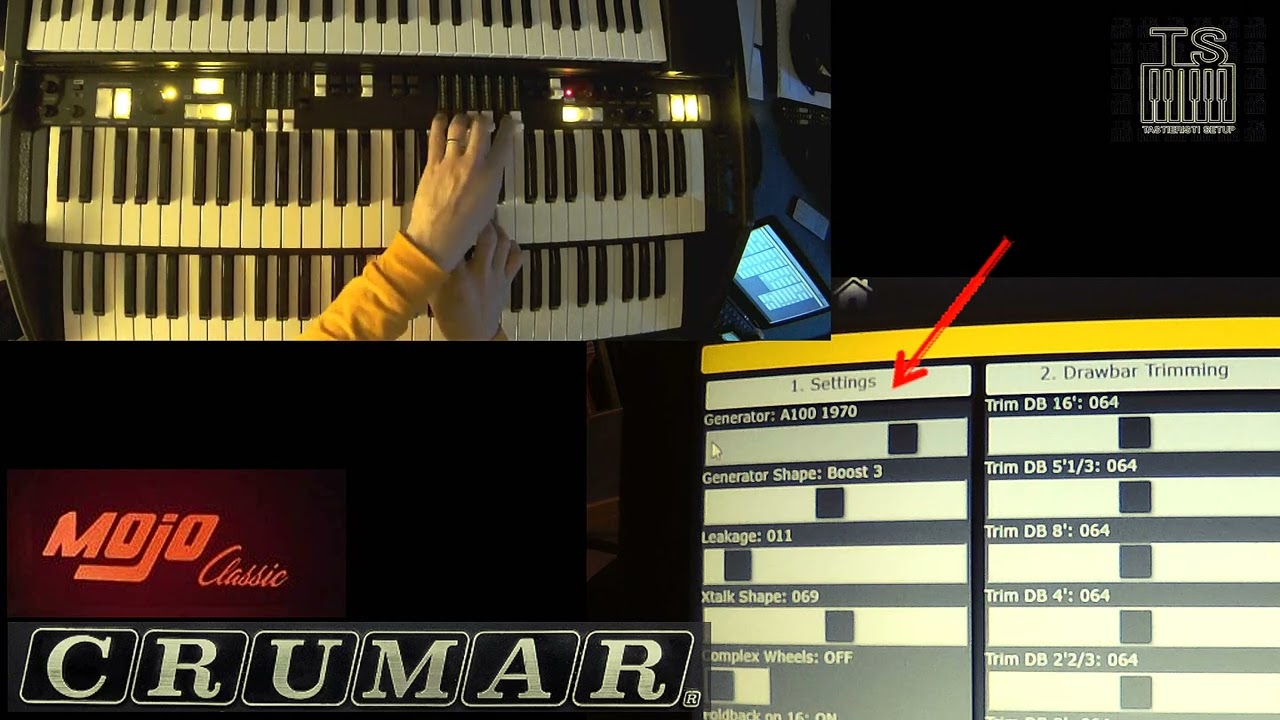 Crumar Mojo Classic/Suitcase - different generator models @GenuineSoundware