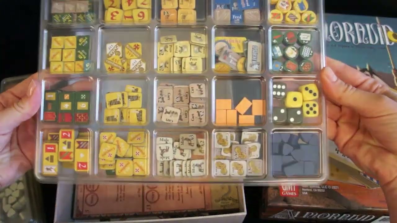 Almoravid by GMT with Cube4me trays