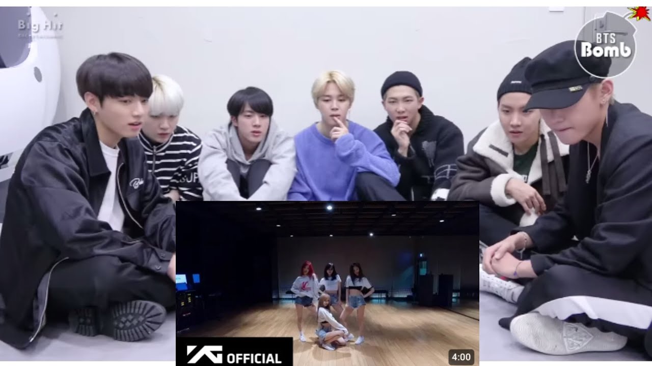 BTS Reaction to Blackpink 