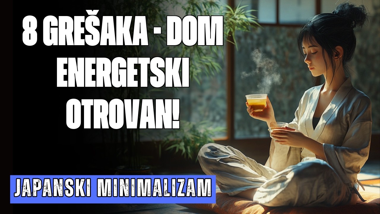 8 GREŠAKA KOJE ČINE VAŠ DOM ENERGETSKI OTROVNIM - JAPANSKA VIZIJA