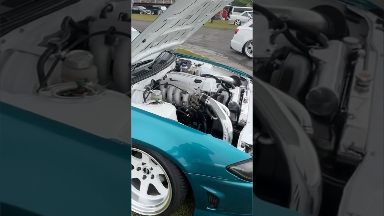 Nissan Silvia Engine #jdmlife90s #jdmculture #jdm #carengine #nissanjdm #silvia