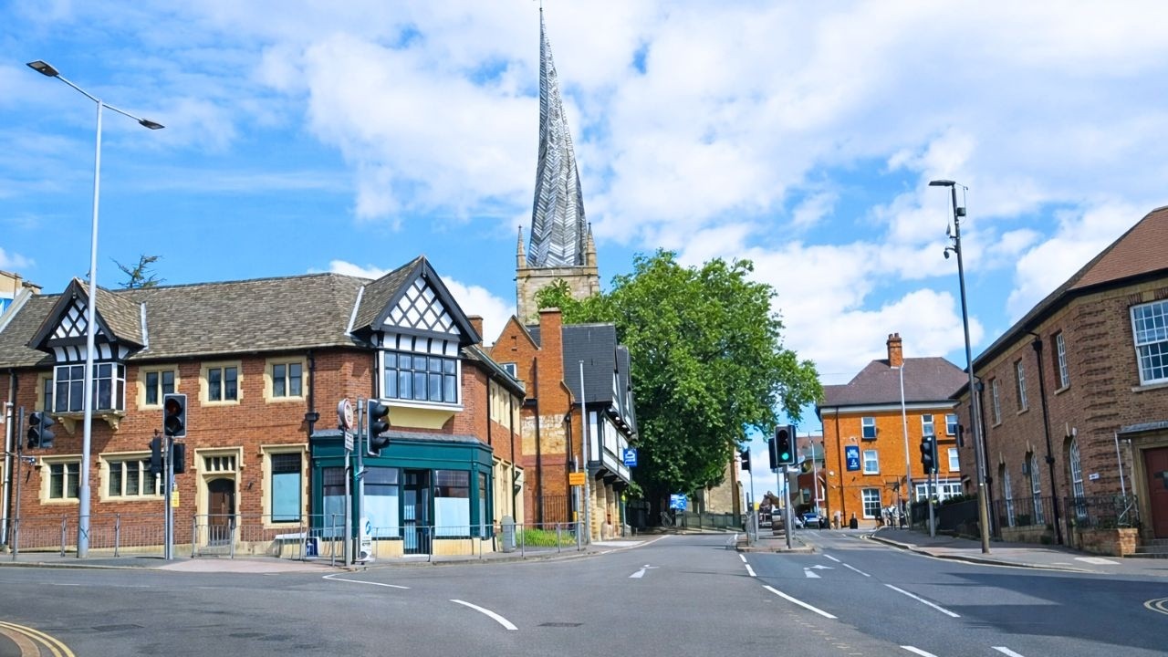 English Countryside Drive – Matlock to Chesterfield