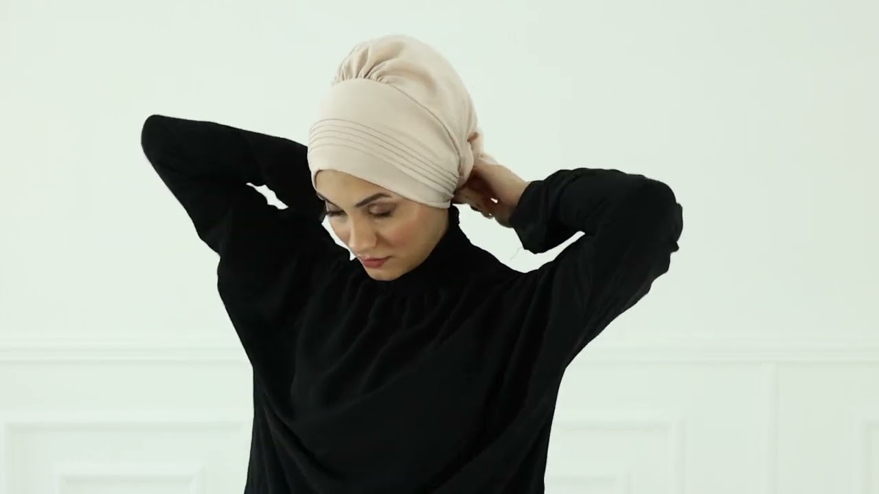 How to wear Chic Aerobin Instant Turban | HT-31A
