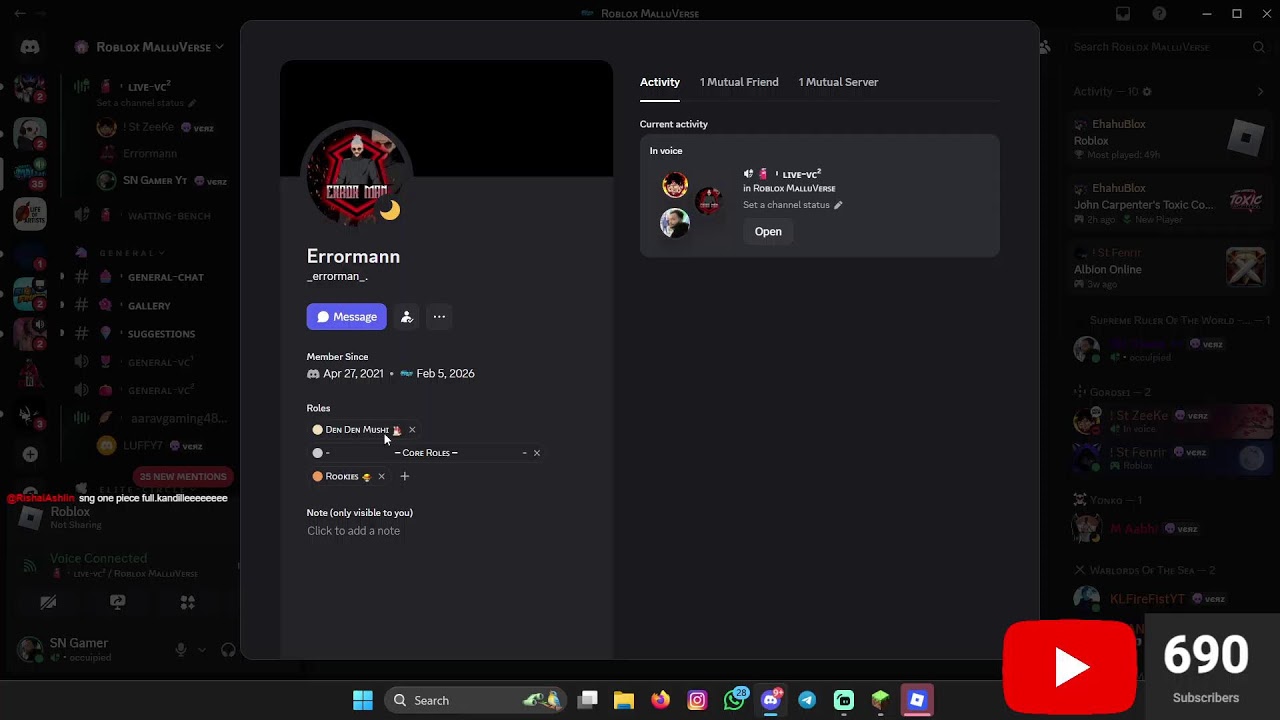 SNG YT | Come Back???????