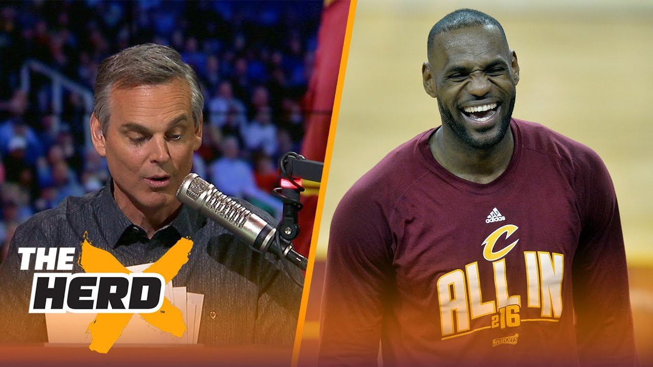 LeBron James to the Lakers would completely disrupt the entire NBA | THE HERD