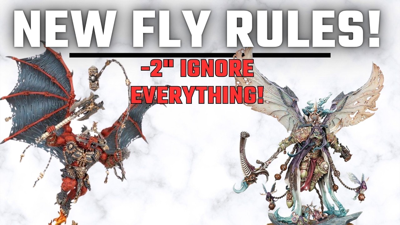 New 11th edition Fly Rules do what? | Competitive | Warhammer 40k #40k
