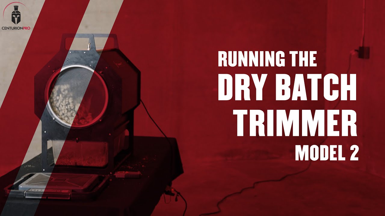 CenturionPro Dry Batch Trimmer Model 2 - Intro & Demo
