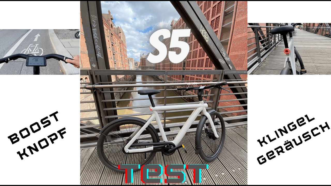 VanMoof Probefahrt Hamburg  ✅  S5 Test ✅ Boost Knopf ✅ Klingel Ger&auml;usch ✅ &euro;100 Rabattcode im Video ✅