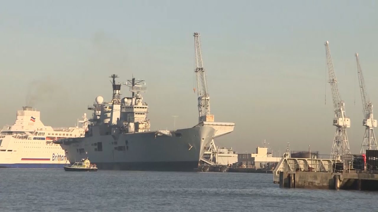 HMS Illustrious Heads To The Scrapyard | Forces TV