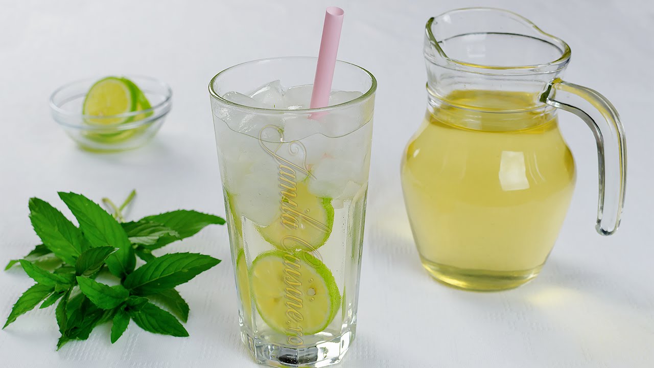 Sirop de menta cu lamaie | JamilaCuisine