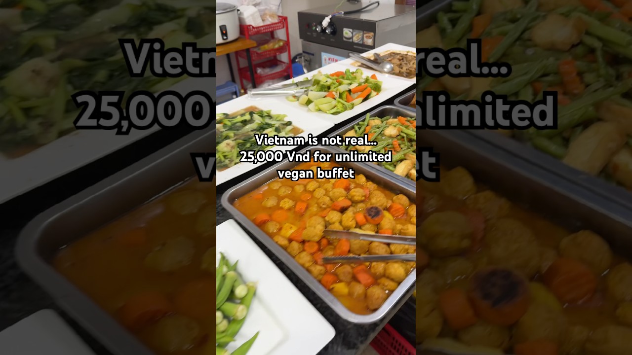 Heaven for vegans #vietnam #vietnamesefood #vegan #foryourpage #fypシ #indianinvietnam