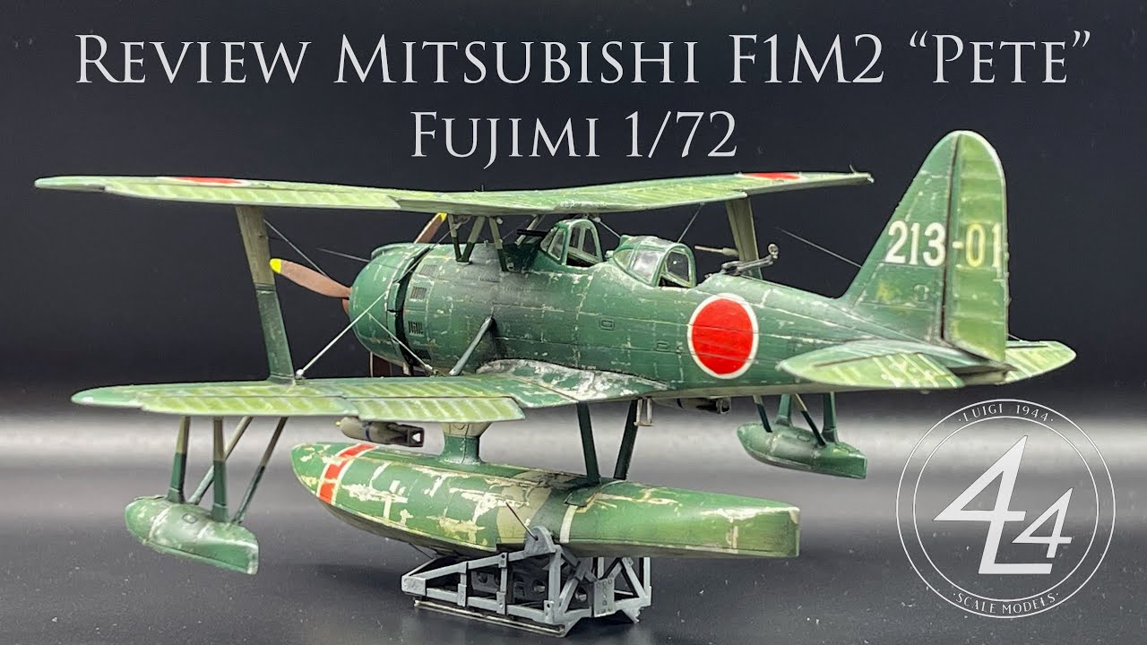 REVIEW MITSUBISHI F1M2 (FUJIMI 1/72)