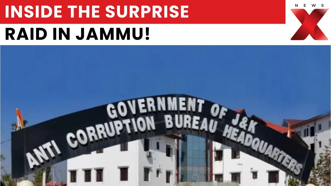 Shock Raid! Anti Corruption Team Searches Political Family Member House In Jammu | NewsX