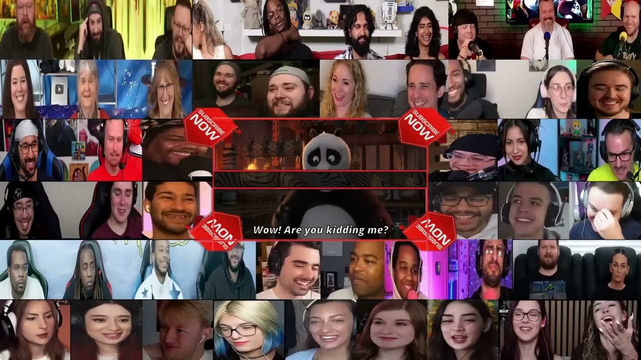 Kung Fu Panda 3 Mashup Reaction
