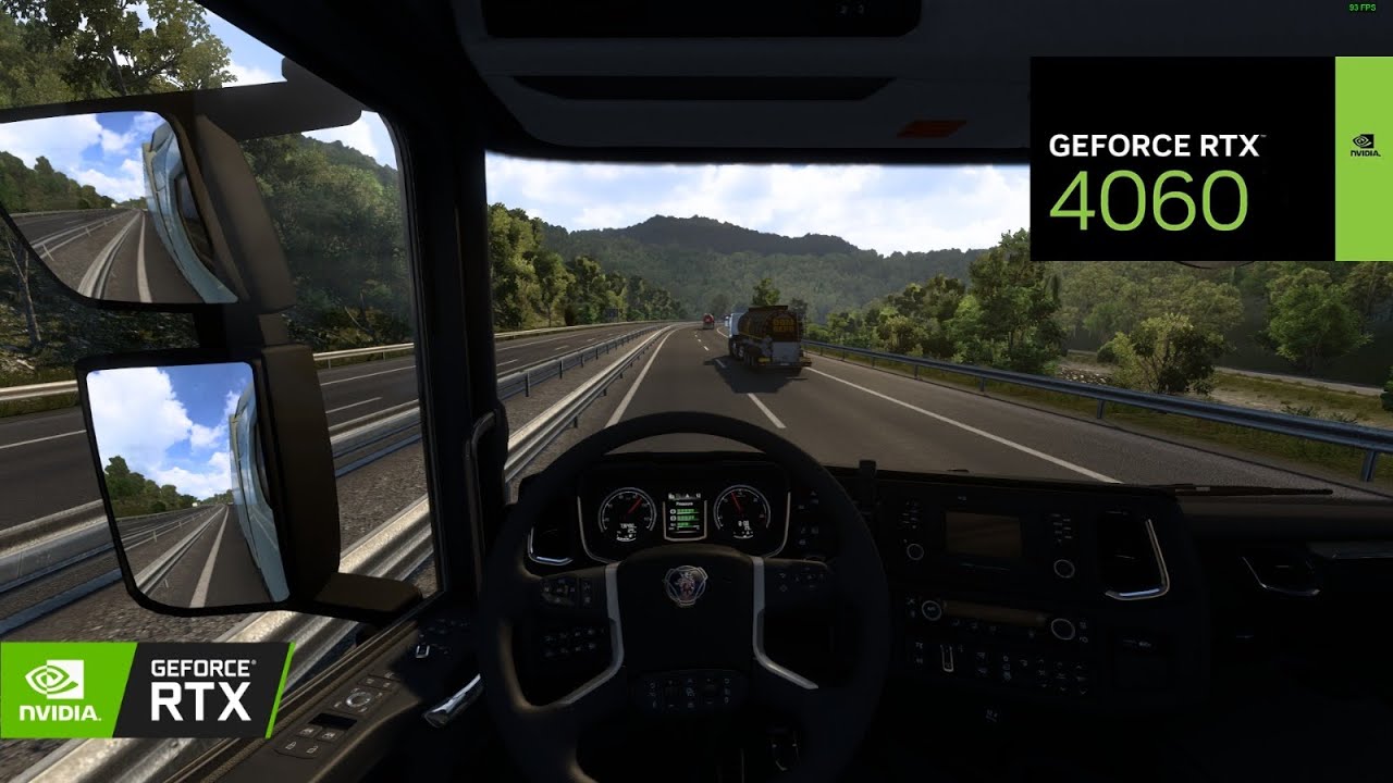 Euro Truck Simulator 2 | RTX 4060 8GB ( FHD Ultra Settings )