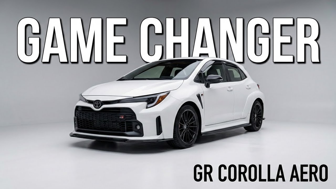 Эта Corolla GR выглядит просто потрясающе с установленным нашим аэродинамическим обвесом!