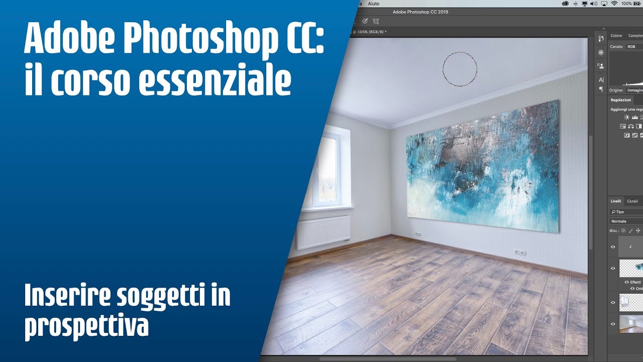 Inserire soggetti in prospettiva con Photoshop CC