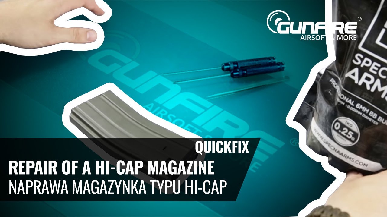 Jak naprawić magazynek typu Hi-Cap [Quick-Fix 20 by Gunfire]