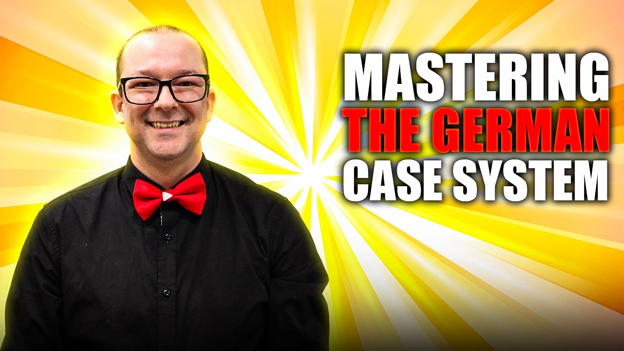 The German Case System Explained Like Never Before: Nominative, Accusative, Dative & Genitive