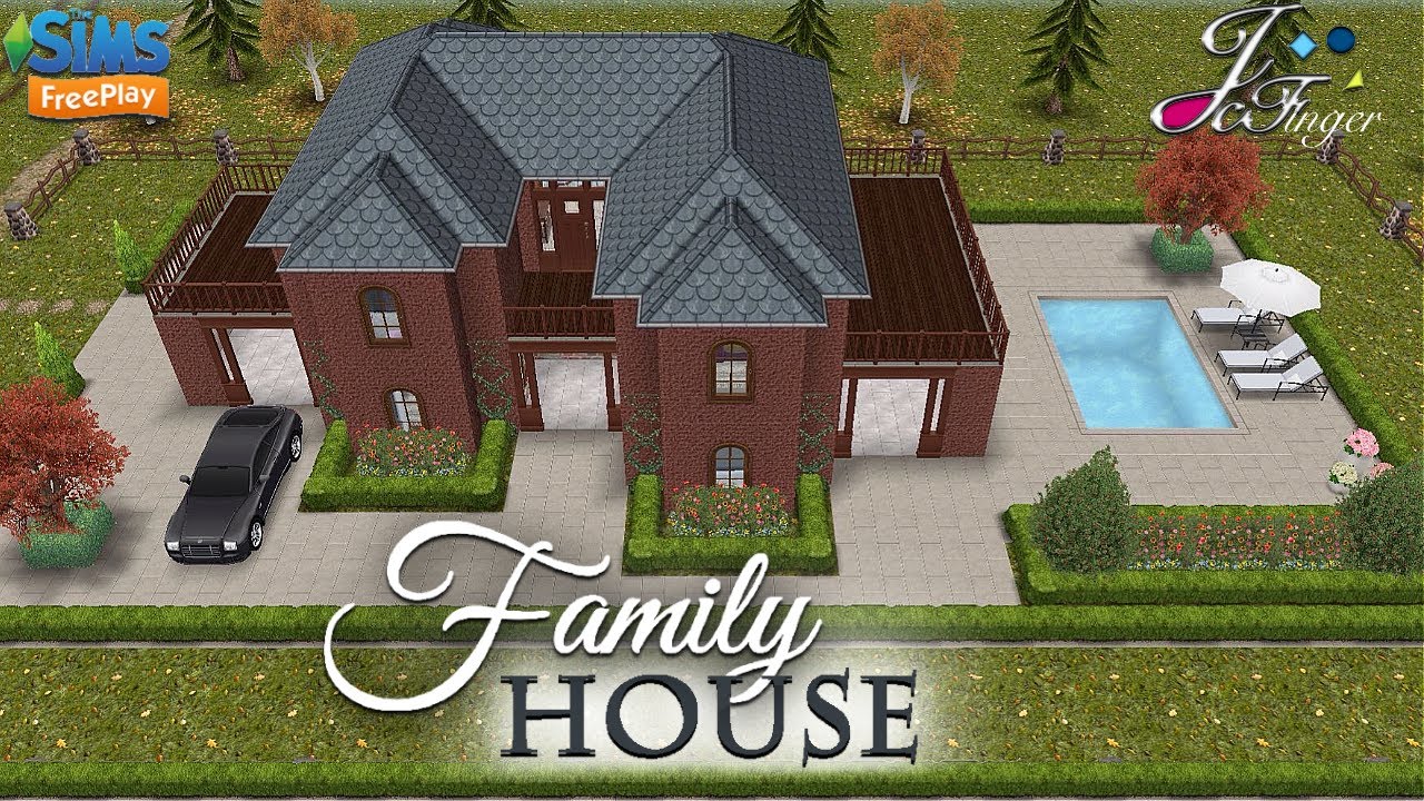 Sims FreePlay 👨‍👩‍👧‍👦| REAL FAMILY HOUSE |🏡 By Joy.