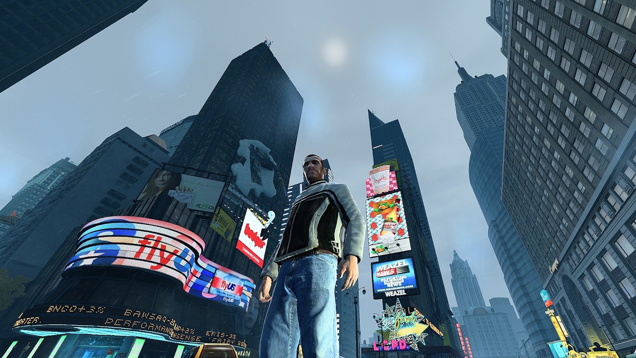 GTA 4 С ТОПОВЫМ МОДОМ FUSION + НА УЛЬТРАХ (шесть вроде)