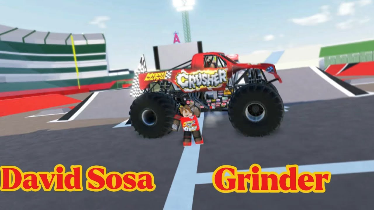 David soza grinder, driver card monster jam mayhem west