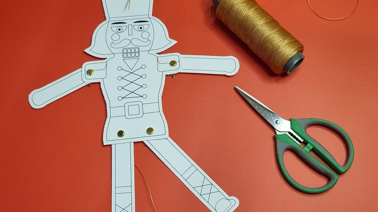 DIY Nutcracker String Puppet