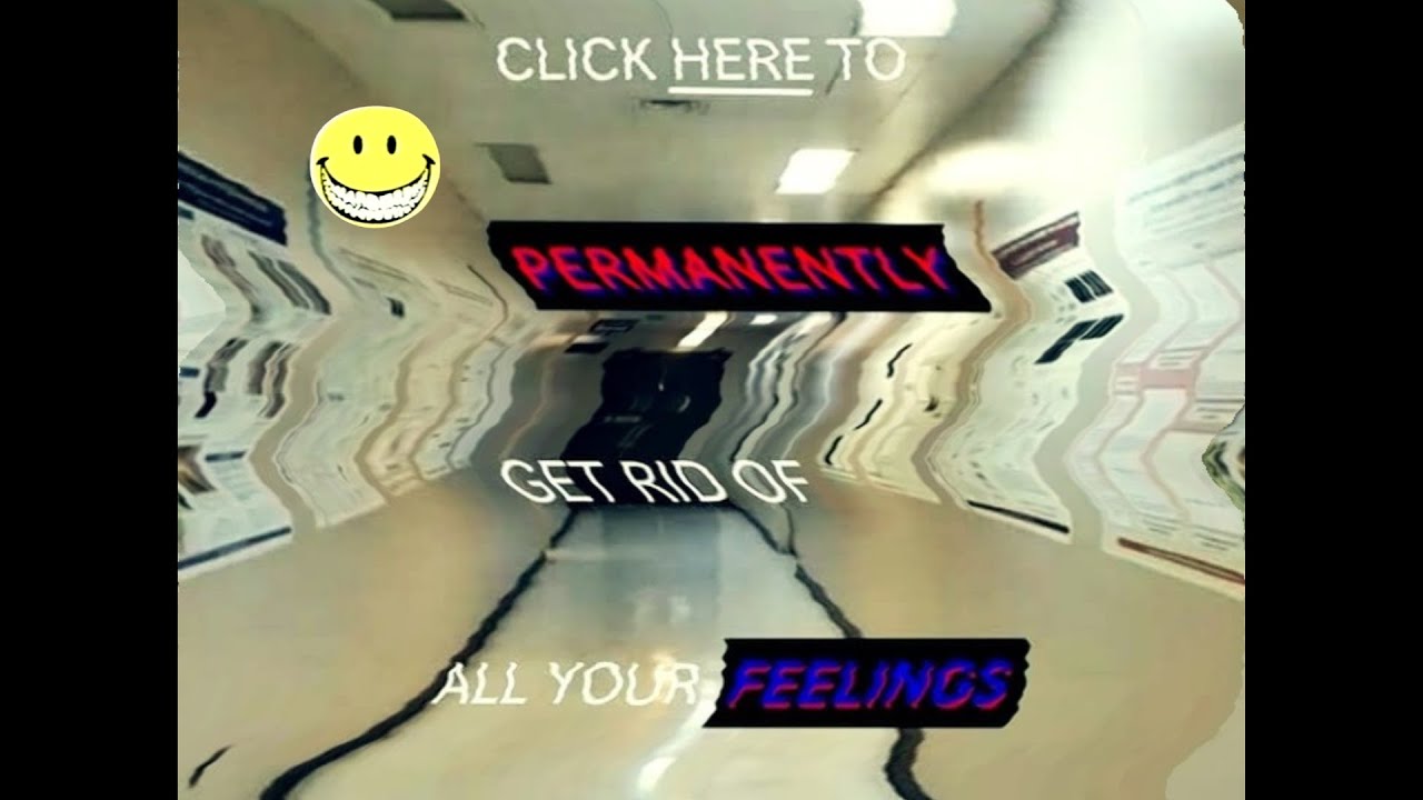 Click Here to Permanently Get Rid of All Your Feelings - (traumacore/healing playlist)