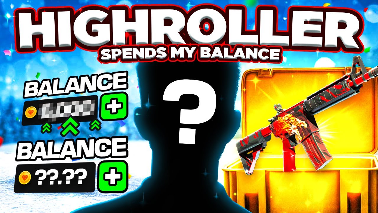 I LET A HIGHROLLER SPEND MY BALANCE AND IT TURNS SOUTH?! (CSGOGEM)