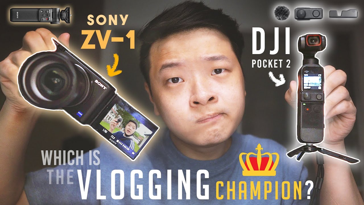 DJI Pocket 2 vs Sony ZV1 | Best Vlog Camera 2021