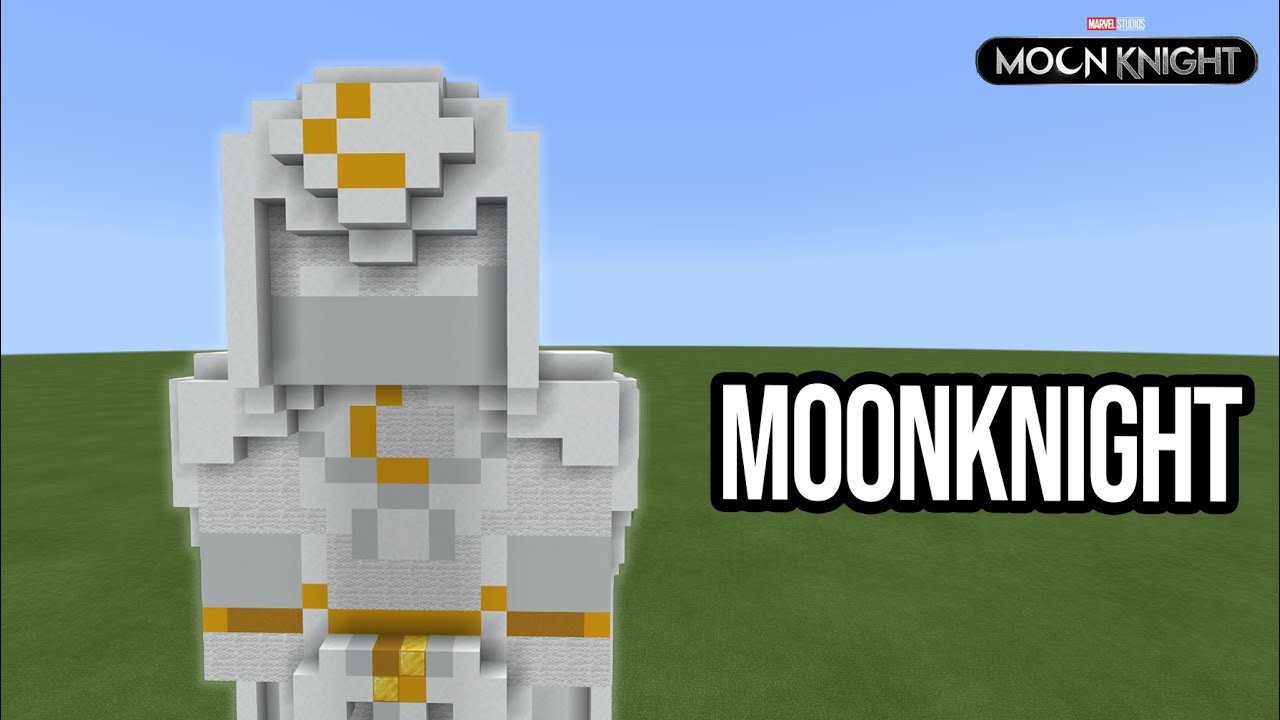 Minecraft | How to Build Moonknight (MCU)