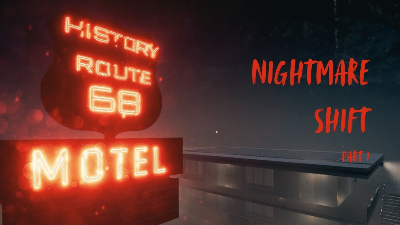 First Day Of Work in this HORROR Motel - Nightmare Shift [Part 1]