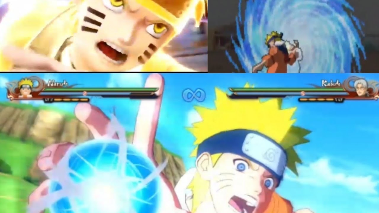 Evolution of Rasengan in Naruto Games (2004 - 2022)