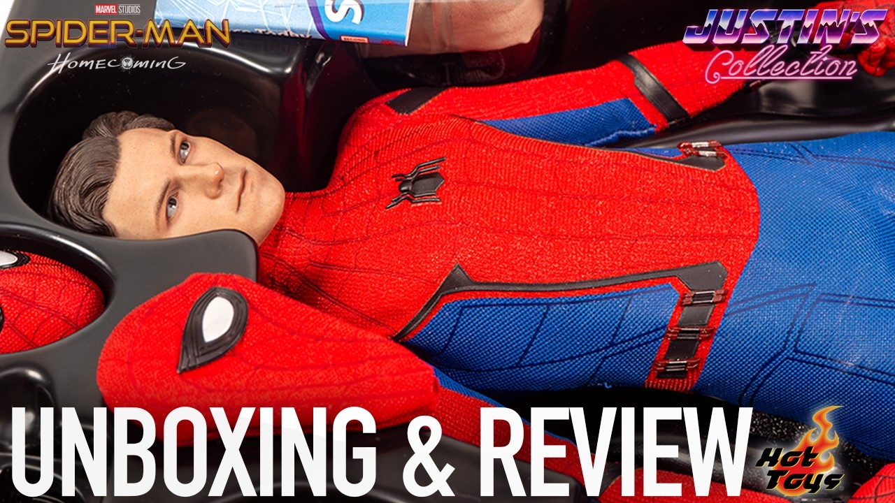 $260?! Hot Toys Spider-Man Homecoming Tech Suit Unboxing & Review