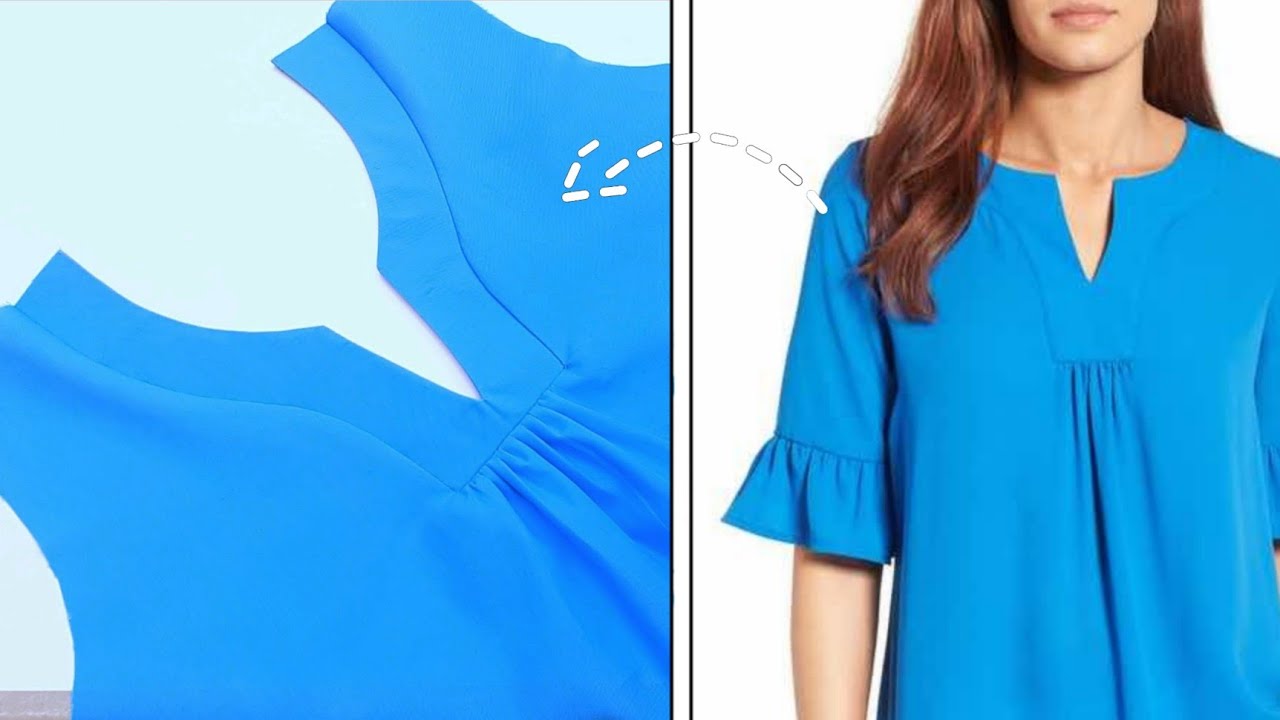design dress Beautiful women's and Easy, Sewing Tips and tricks clever