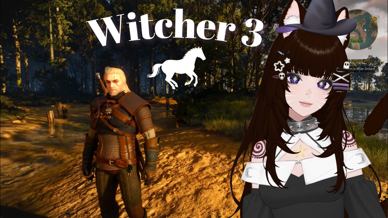 {FULL VOD}  Trying Witcher 3 for the First Time
