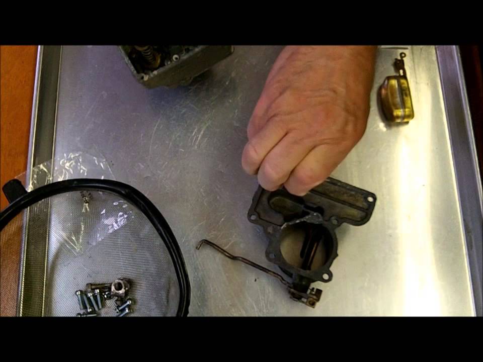 Carter YF, 1 Barrel Carburetor - Flooding, Black Smoke