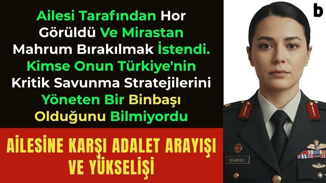 Küçümsenen Kadın Askerin Miras Mücadelesi ve Destansı Yükselişi