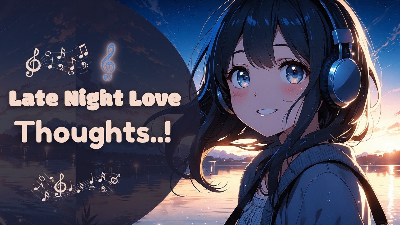 Late Night Love Thoughts 🌙 Feel Good Love Songs Playlist | Midnight Calm Vibes