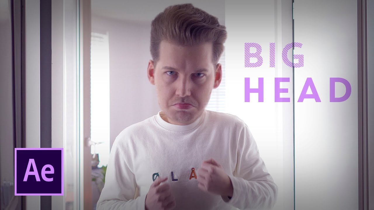 How to create a BIG HEAD in After Effects - Tutorial