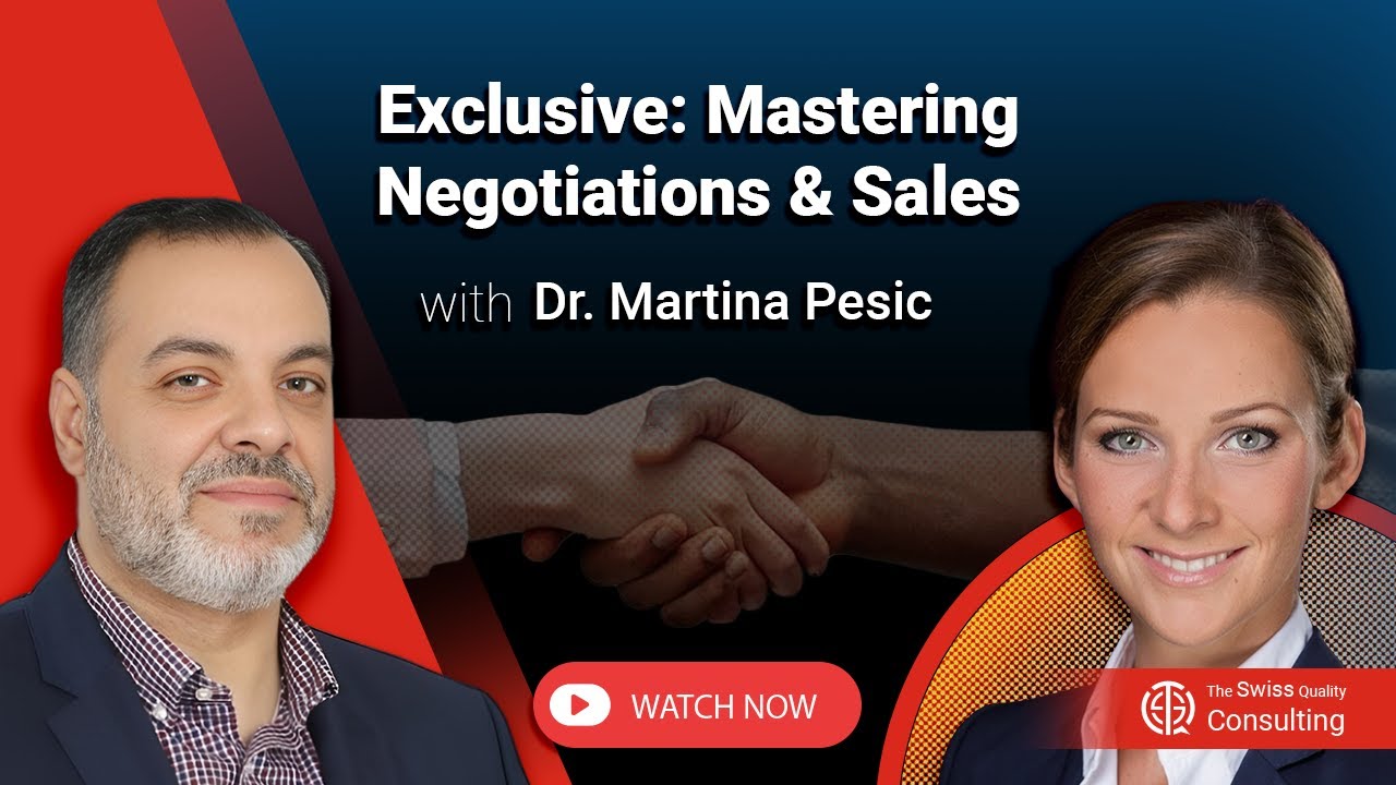 Exclusive Interview: Mastering Negotiations & Value-Based Sales with Dr. Martina Pesic