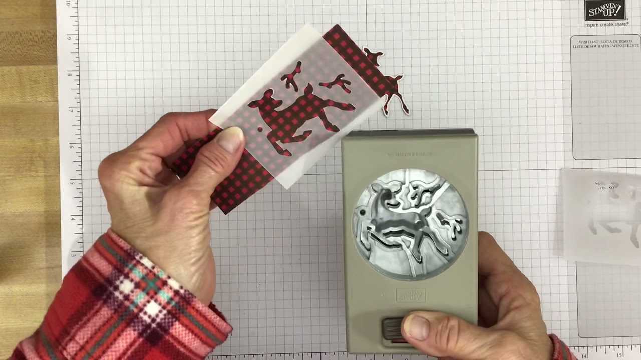 Learn A New  Punch Technique With the Peaceful Deer Bundle & Peaceful Prints DSP