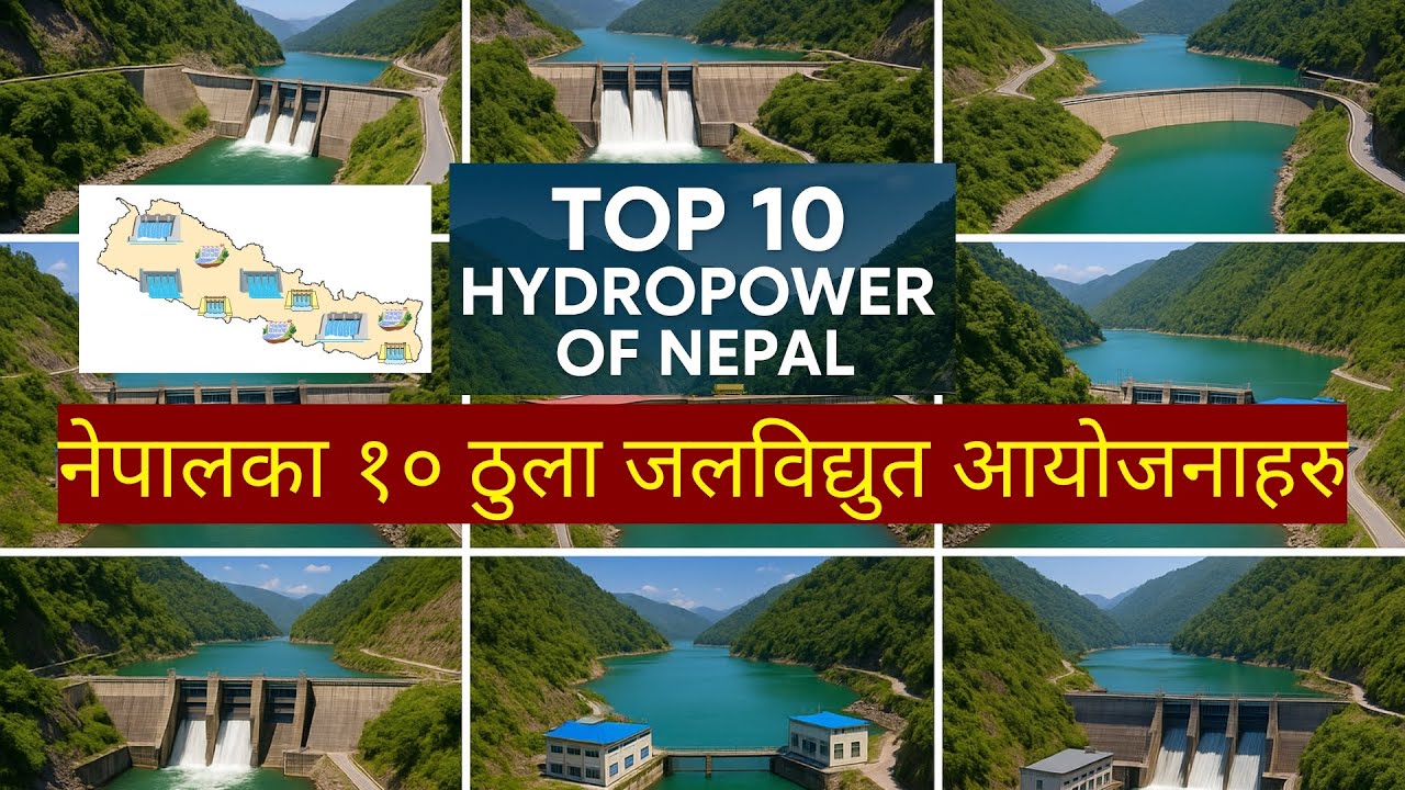 Top 10 Hydropower Projects in Nepal .नेपालका १० ठुला जलविद्युत आयोजनाहरु।#nepal #gk #nepali
