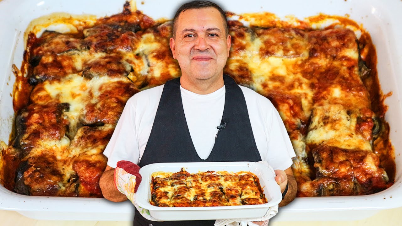 INVOLTINI di MELANZANE al FORNO (no fritti) - Ricetta SEMPLICE e BUONISSIMA