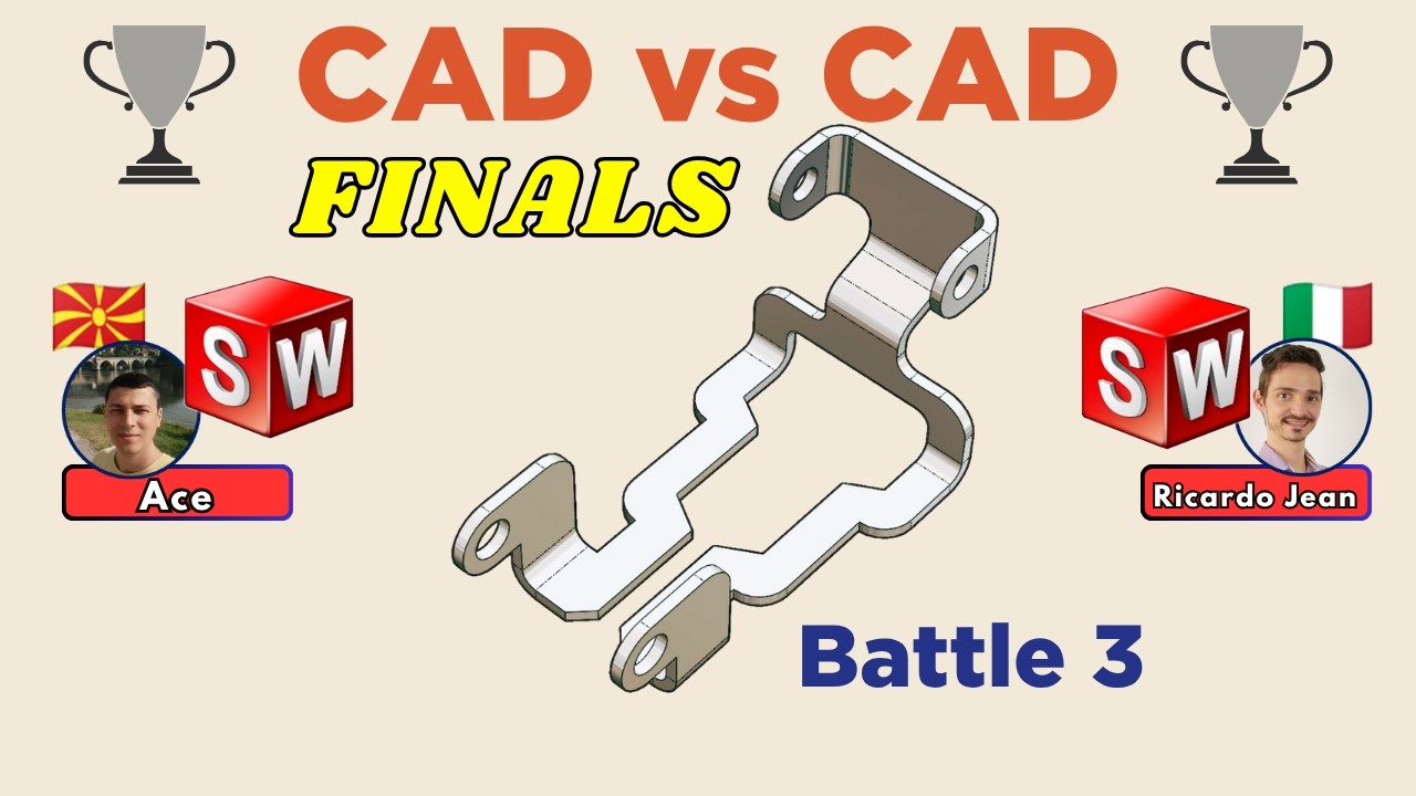 Турнир CAD против CAD - ФИНАЛ чемпионата мира - Битва 3 - Листовой металл!