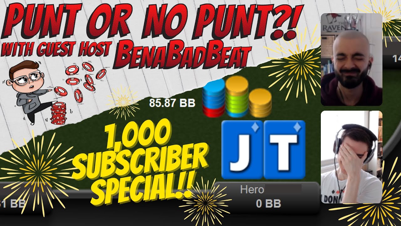 Punt or No Punt 1k Subscriber Special?! BenaBadBeat Reviews My Hands! 'It's Gone SO Badly For You!'
