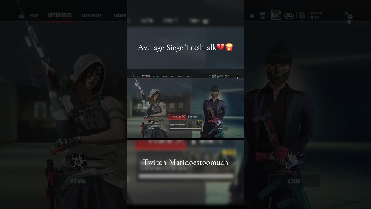 Siege is that serious!😭💔 #viral #shorts #r6 #r6siege #tiktok #funny #fyp #clips #twitch #yt