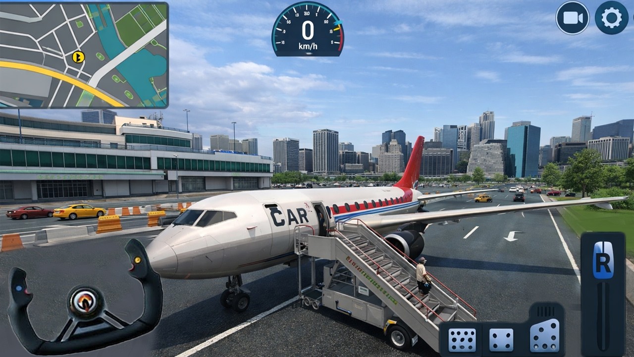 Pilot Public Flight Simulator Gameplay – Realistic Airplane Flying on Android | Roadex Gaming