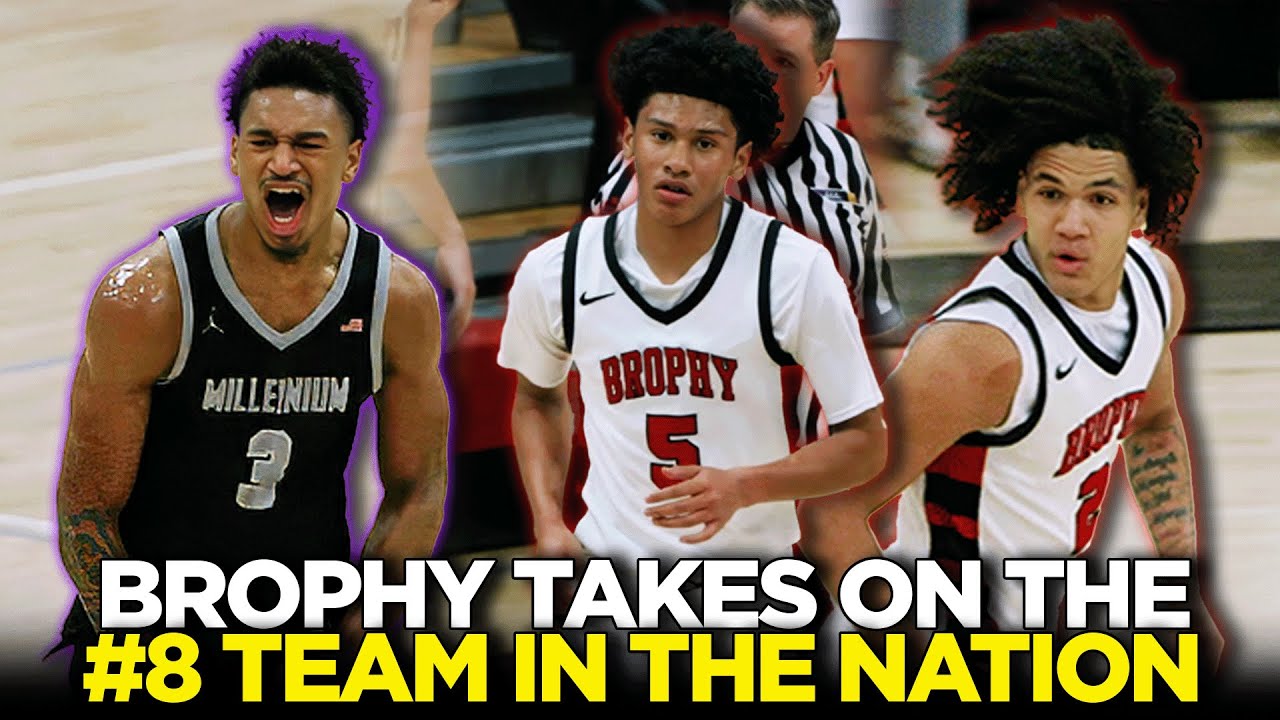 Brophy GOES HEAD TO HEAD With #8 Team In The NATION | Brophy Vs Millennium