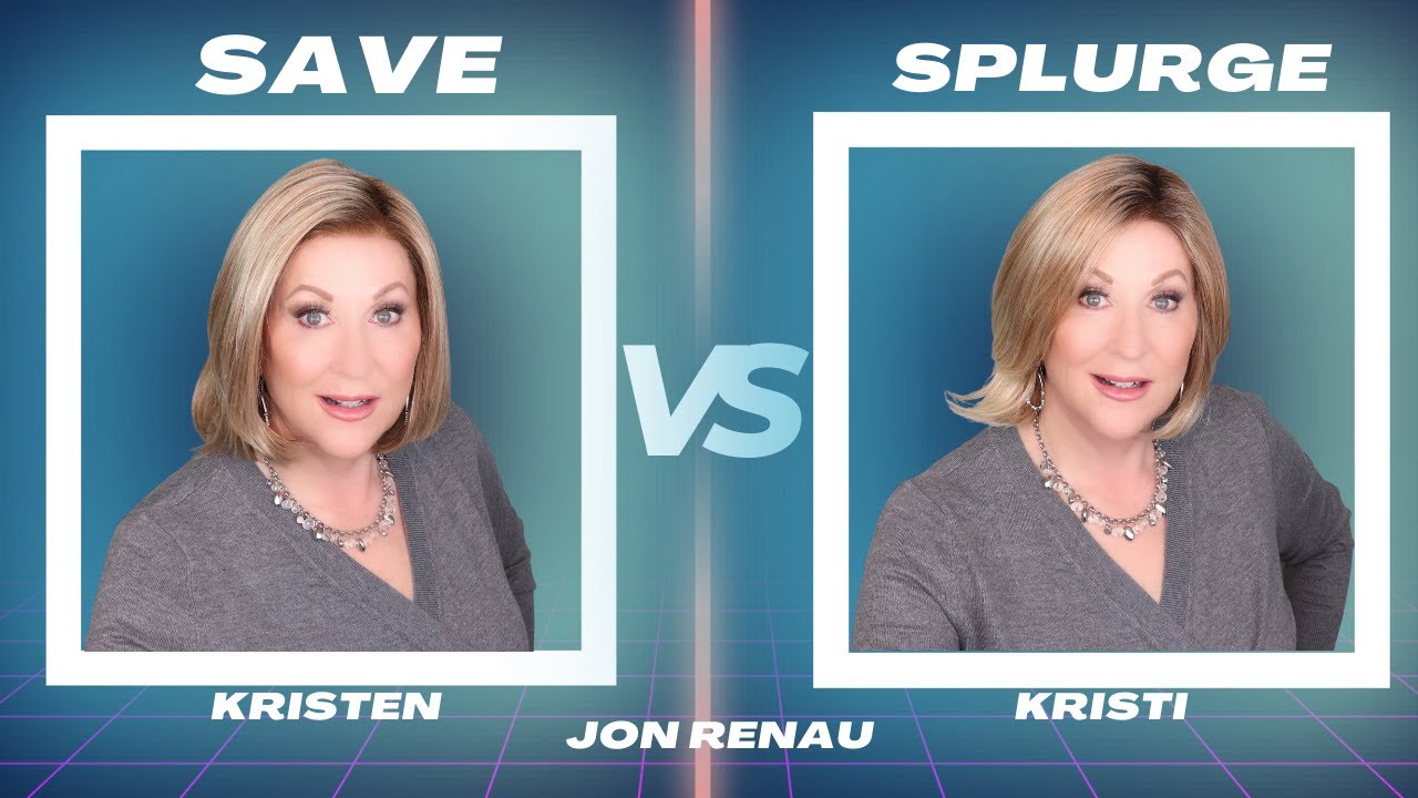 SAVE or SPLURGE? Jon Renau KRISTI wig | Shaded Sun | Jon Renau KRISTEN wig | 12FS12 | Similar styles